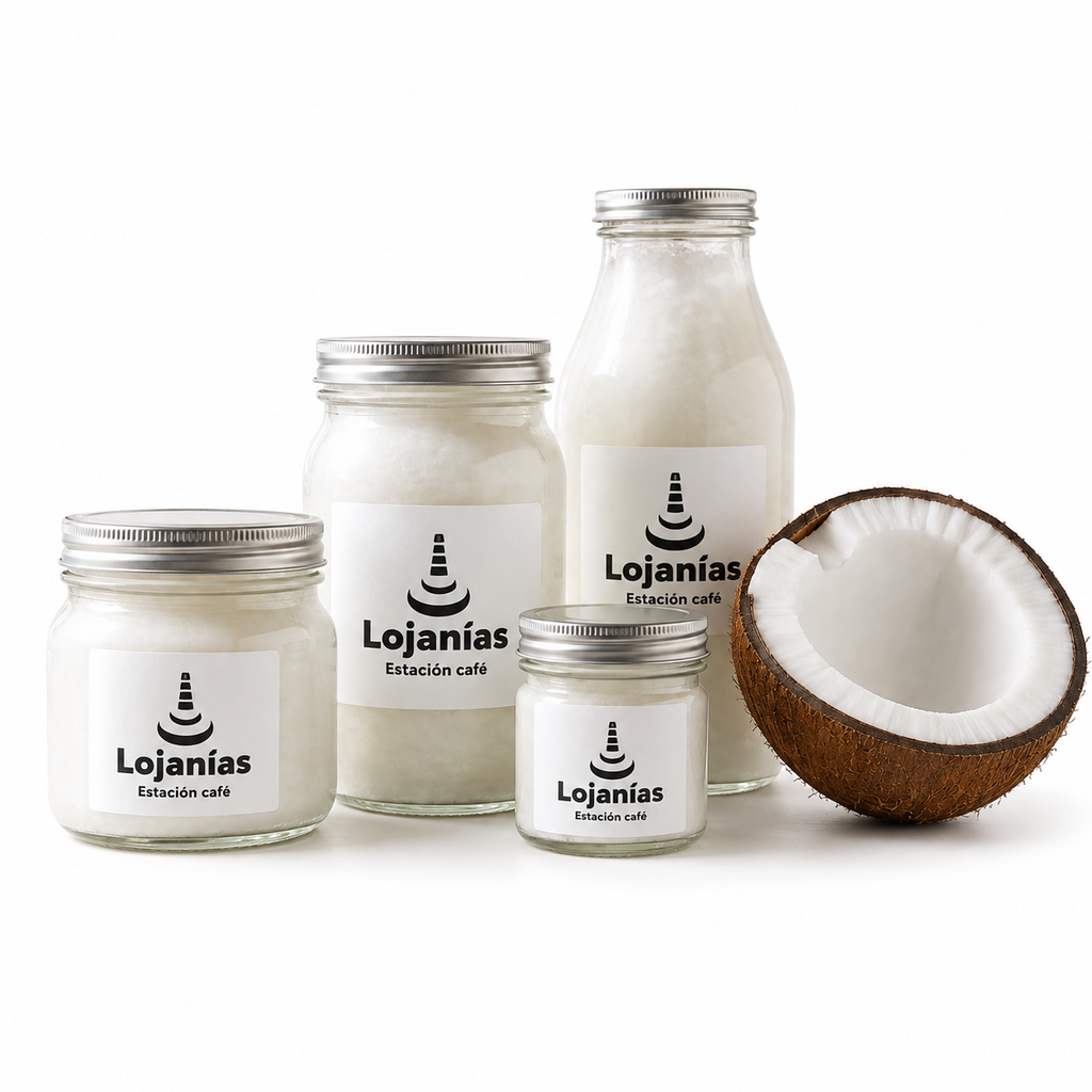 Aceite de coco disponible en Lojanías